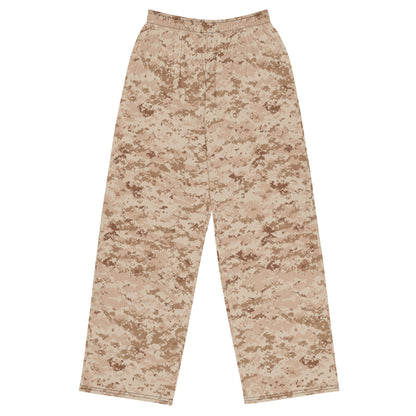 American MARPAT Desert CAMO unisex wide-leg pants - 2XS - Unisex Wide-Leg Pants