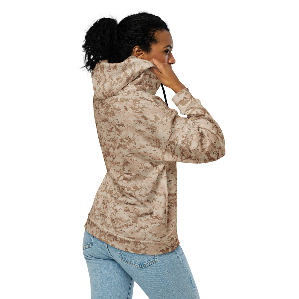 American MARPAT Desert CAMO Unisex zip hoodie - Zip Hoodie