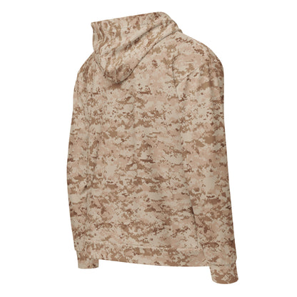 American MARPAT Desert CAMO Unisex zip hoodie - Zip Hoodie