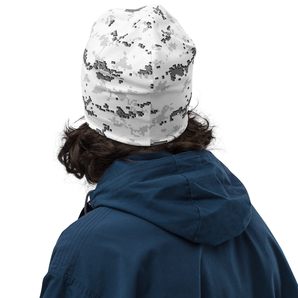 American MARPAT Snow CAMO Beanie