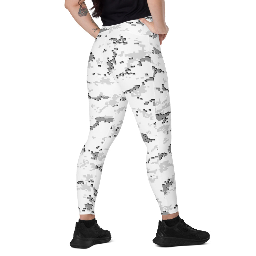 American MARPAT Snow CAMO Leggings with pockets - 2XS - Womens With Pockets