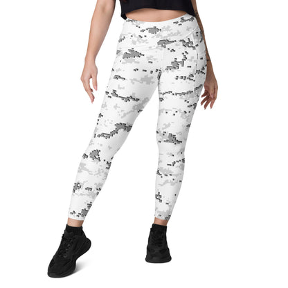 American MARPAT Snow CAMO Leggings with pockets - Womens With Pockets