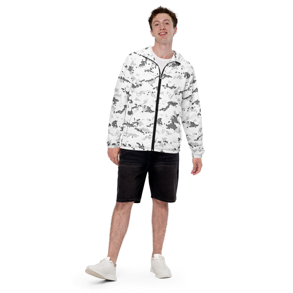 American MARPAT Snow CAMO Men’s windbreaker - Mens Windbreaker