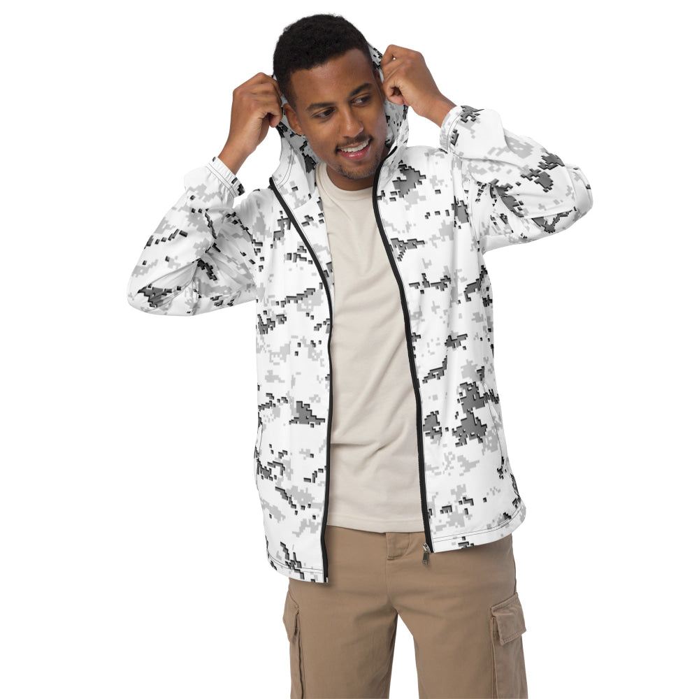 American MARPAT Snow CAMO Men’s windbreaker - Mens Windbreaker