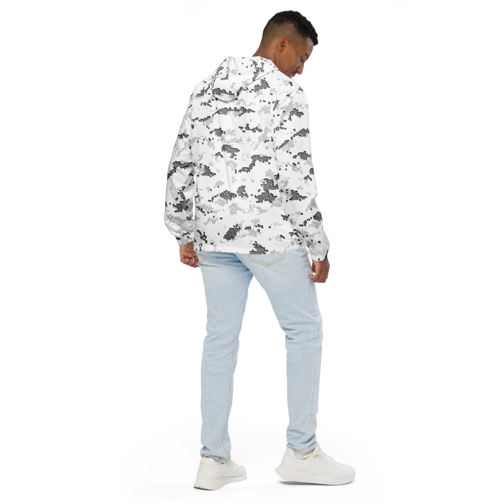 American MARPAT Snow CAMO Men’s windbreaker - Mens Windbreaker