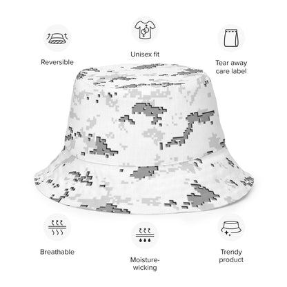 American MARPAT Snow CAMO Reversible bucket hat - Bucket Hat