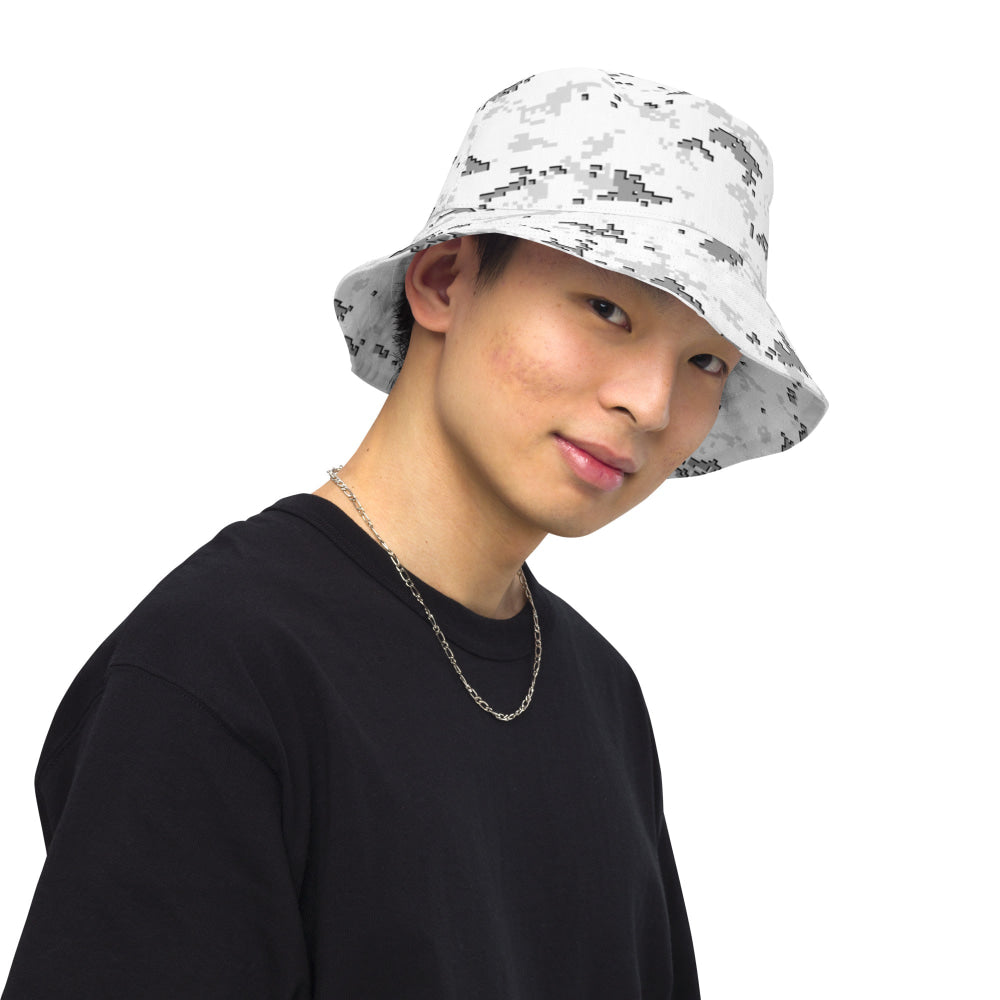 American MARPAT Snow CAMO Reversible bucket hat - Bucket Hat