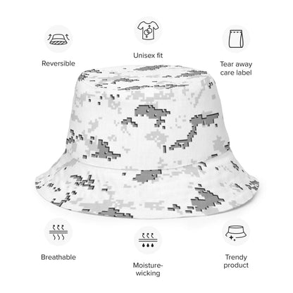 American MARPAT Snow CAMO Reversible bucket hat