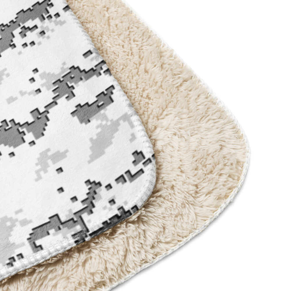 American MARPAT Snow CAMO Sherpa blanket - Blanket