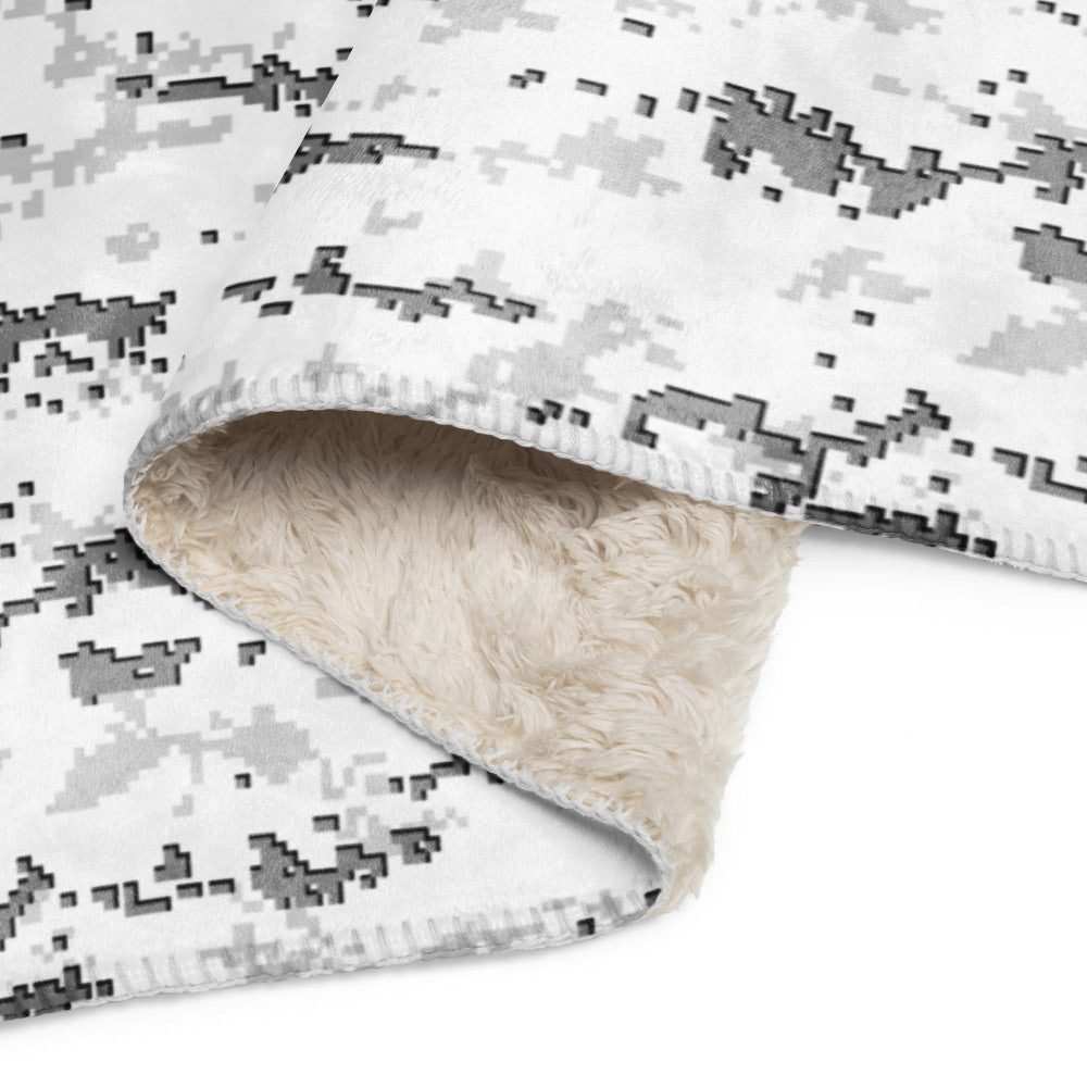 American MARPAT Snow CAMO Sherpa blanket - Blanket