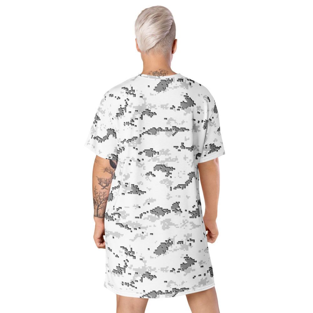 American MARPAT Snow CAMO T-shirt dress - Womens T-Shirt Dress