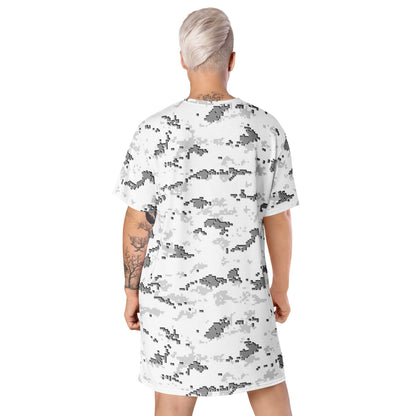 American MARPAT Snow CAMO T-shirt dress - Womens T-Shirt Dress