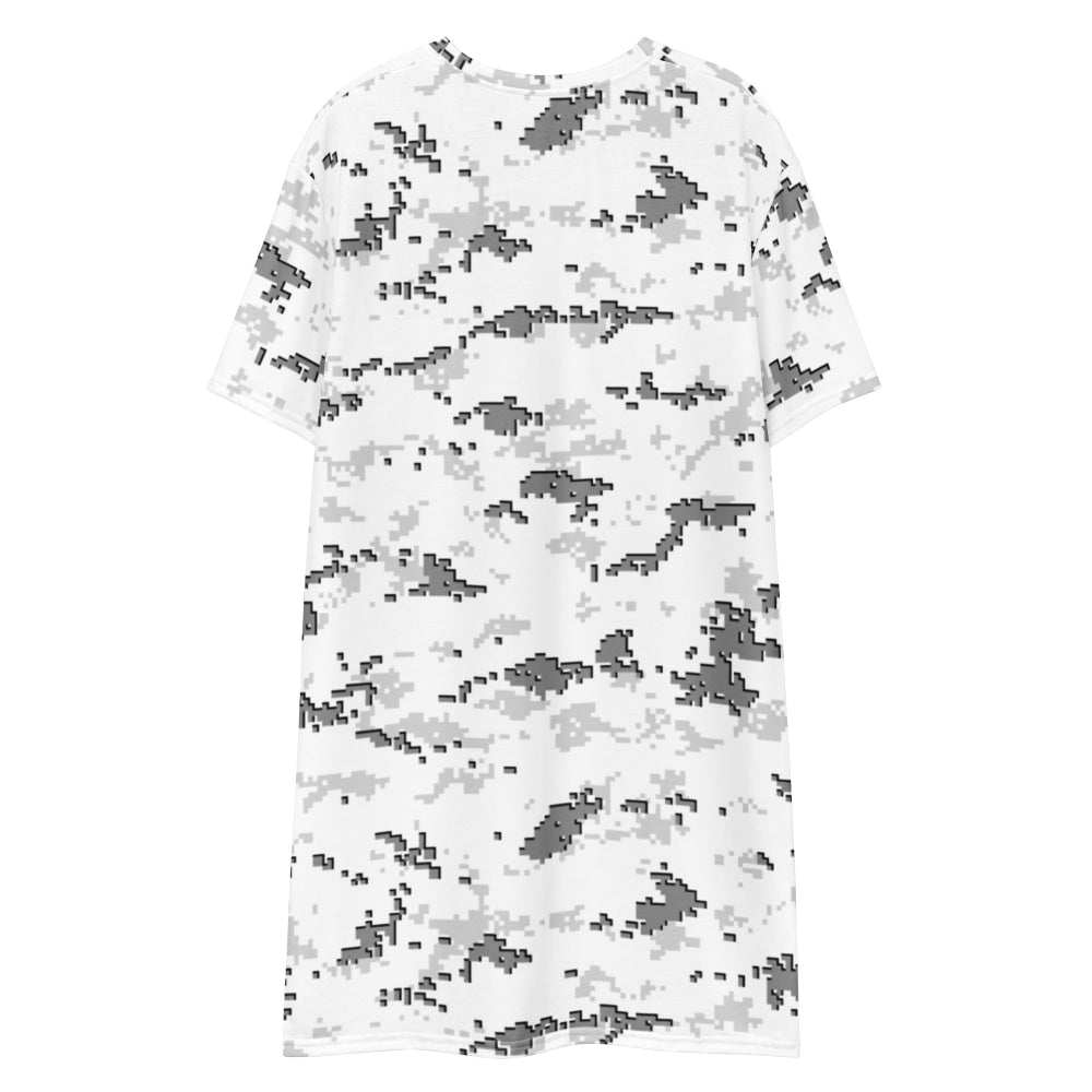 American MARPAT Snow CAMO T-shirt dress - Womens T-Shirt Dress