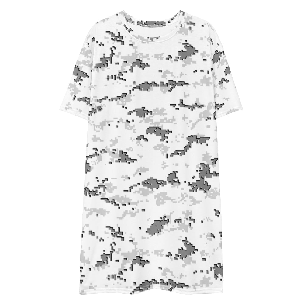 American MARPAT Snow CAMO T-shirt dress - Womens T-Shirt Dress