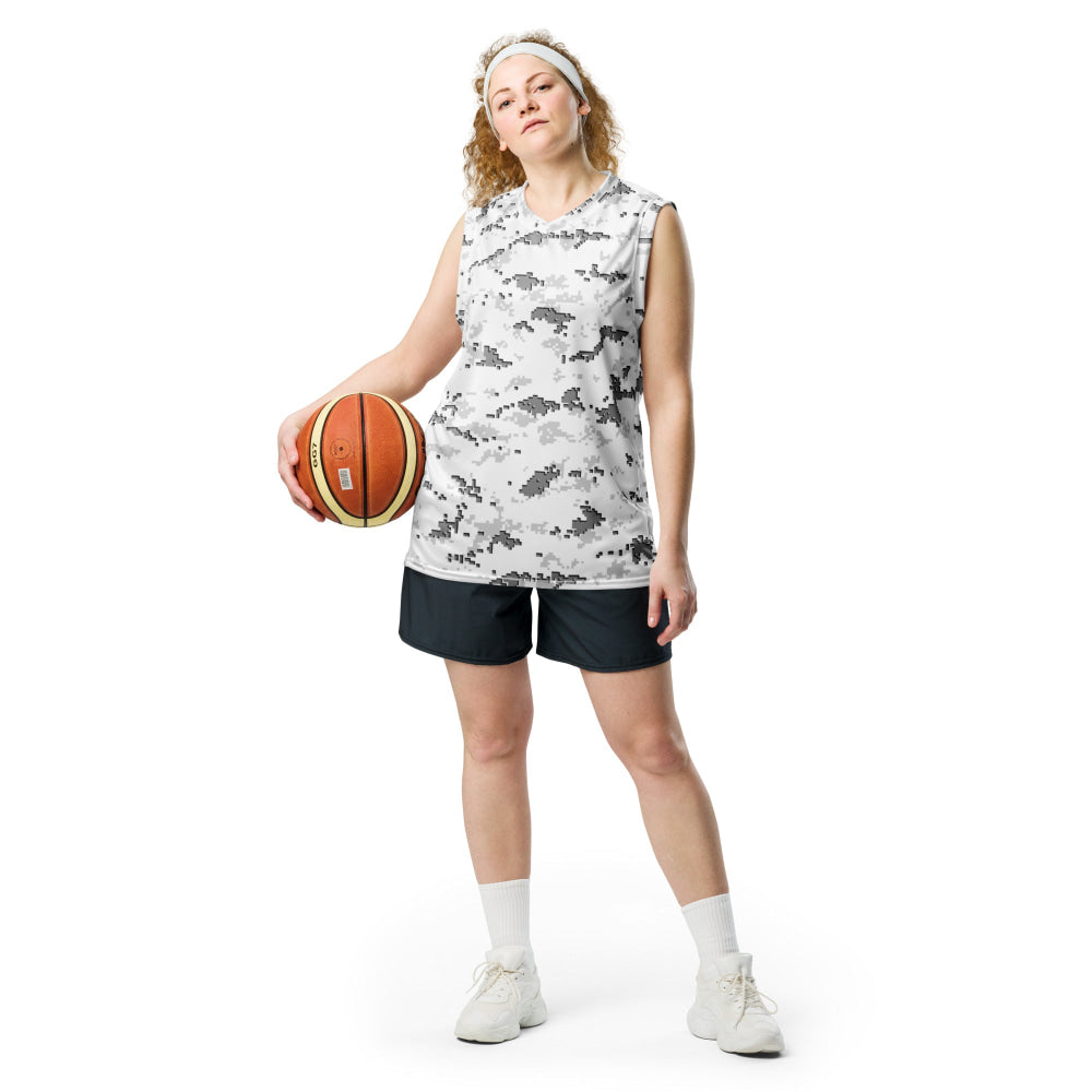 American MARPAT Snow CAMO unisex basketball jersey - Unisex Basketball Jersey