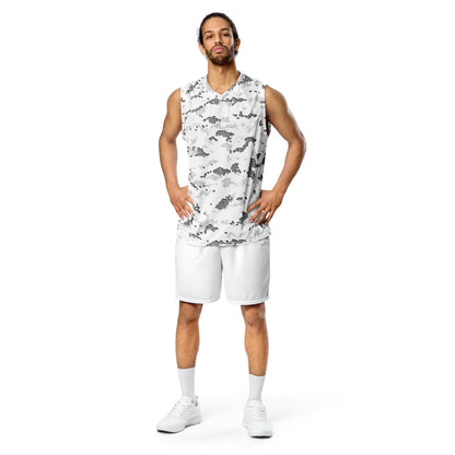 American MARPAT Snow CAMO unisex basketball jersey - Unisex Basketball Jersey