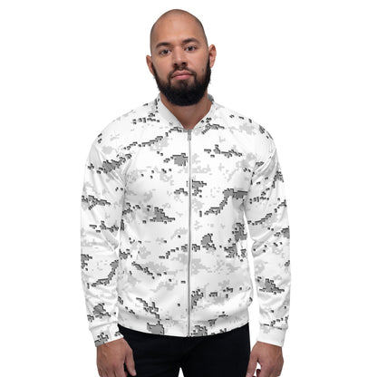 American MARPAT Snow CAMO Unisex Bomber Jacket