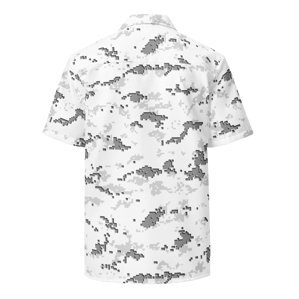 American MARPAT Snow CAMO Unisex button shirt