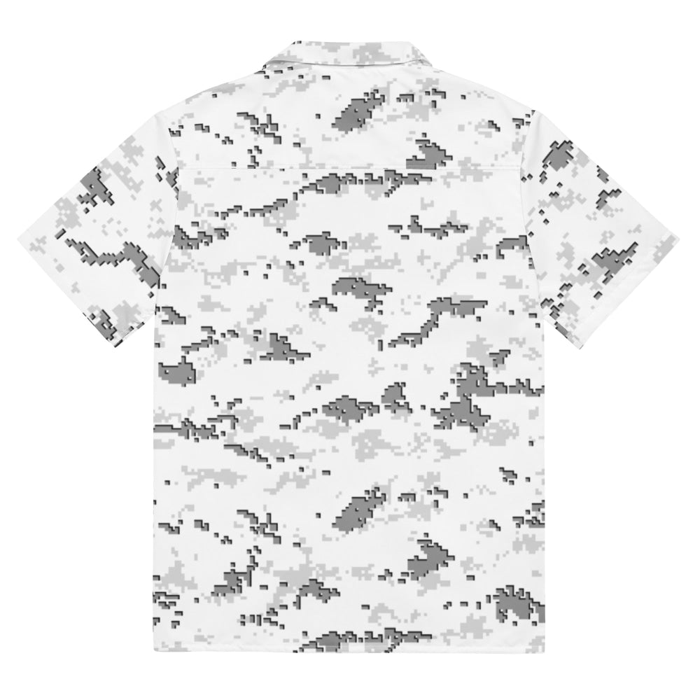 American MARPAT Snow CAMO Unisex button shirt - Button Shirt