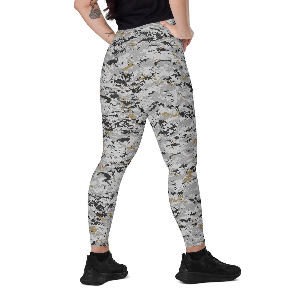 American MARPAT Urban Trial CAMO Leggings with pockets - 2XS - Womens With Pockets