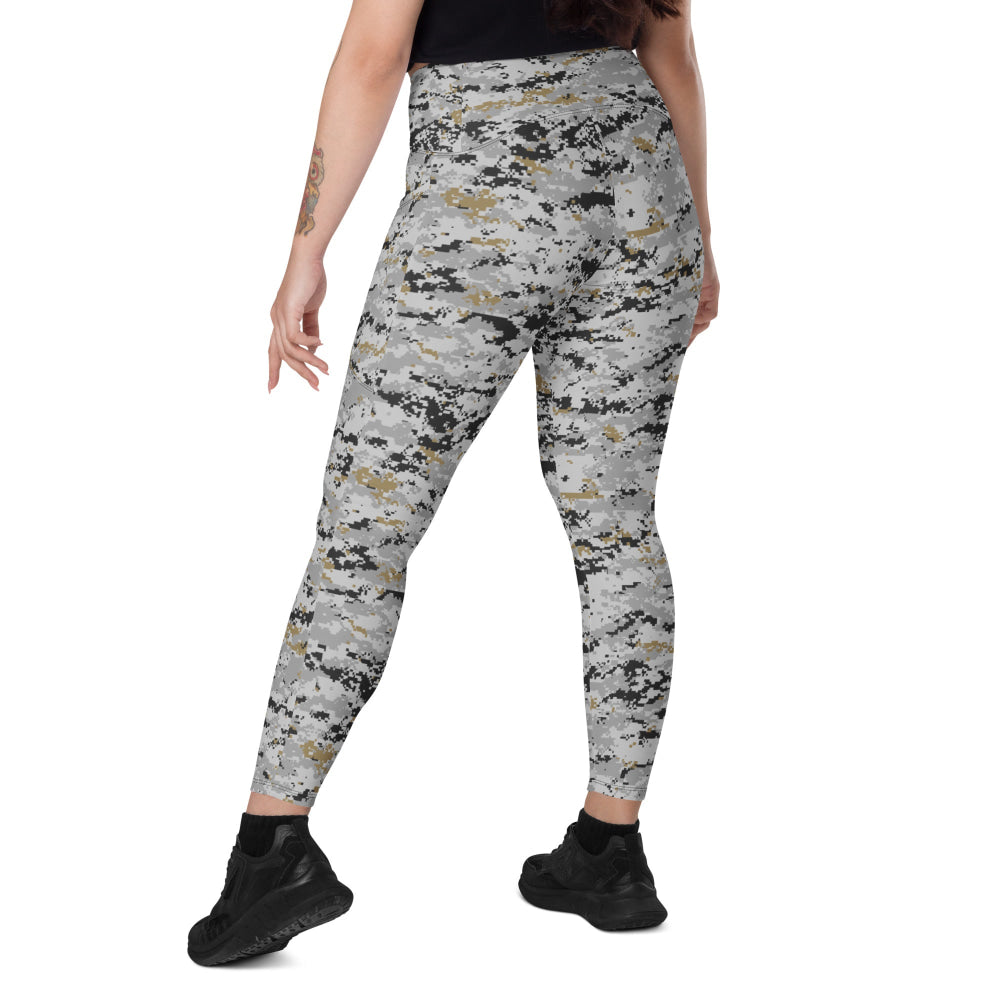 American MARPAT Urban Trial CAMO Leggings with pockets - Womens With Pockets