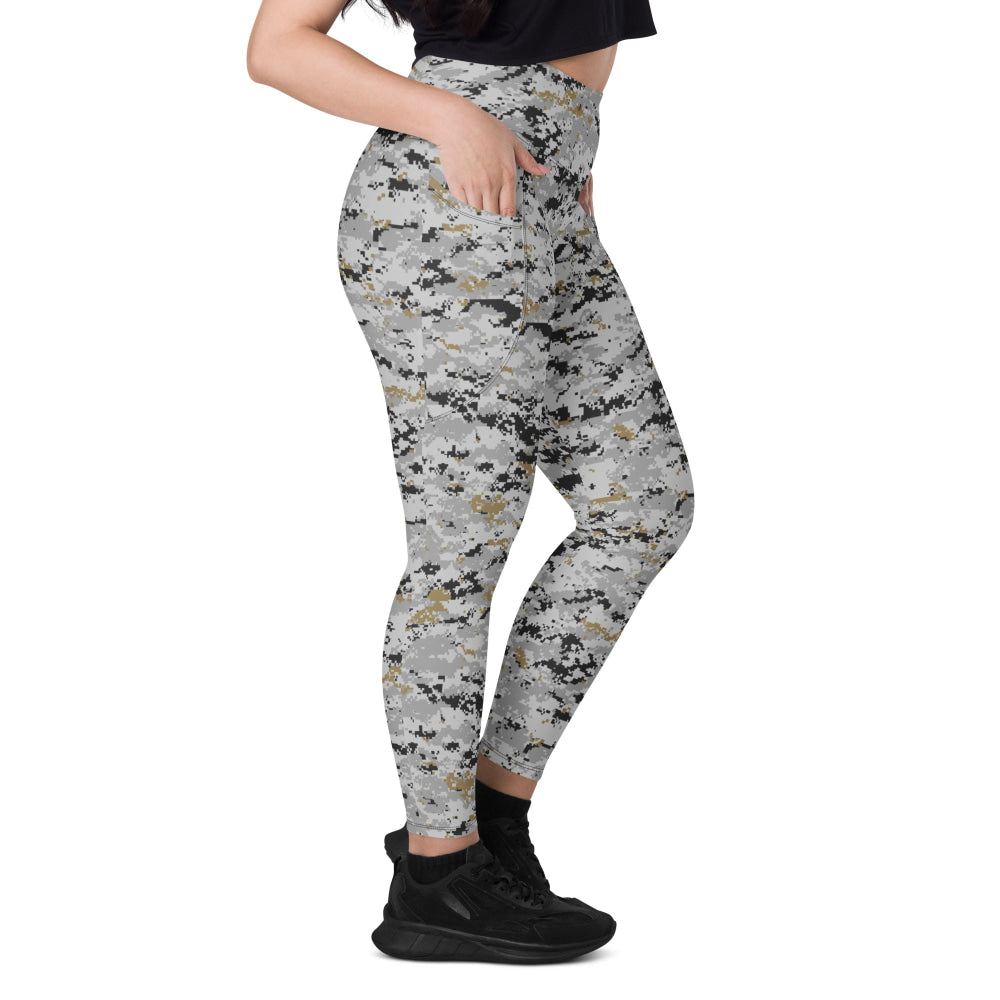 American MARPAT Urban Trial CAMO Leggings with pockets - Womens With Pockets