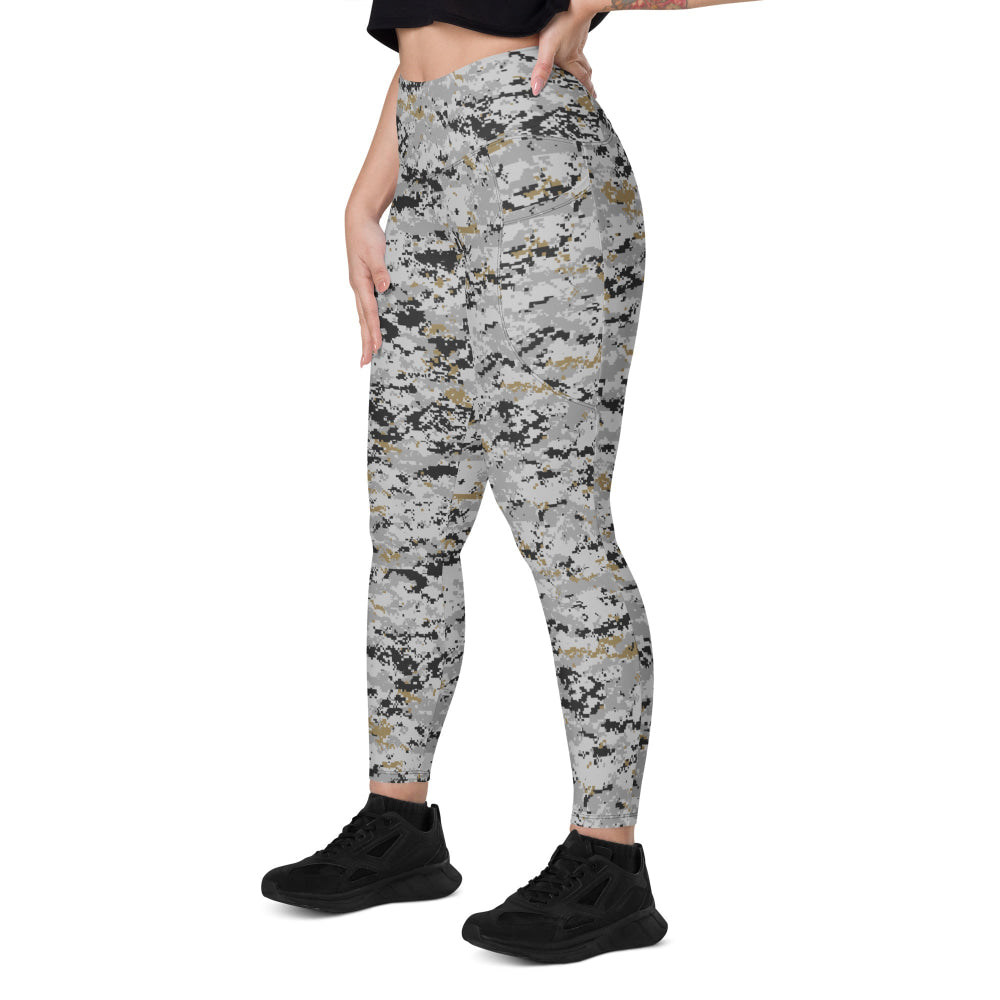 American MARPAT Urban Trial CAMO Leggings with pockets - Womens With Pockets