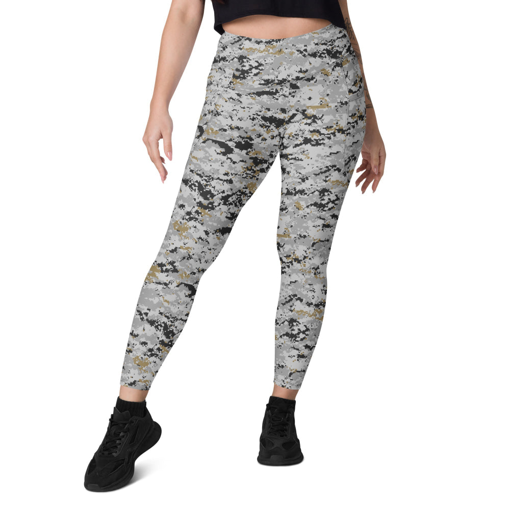 American MARPAT Urban Trial CAMO Leggings with pockets - Womens With Pockets