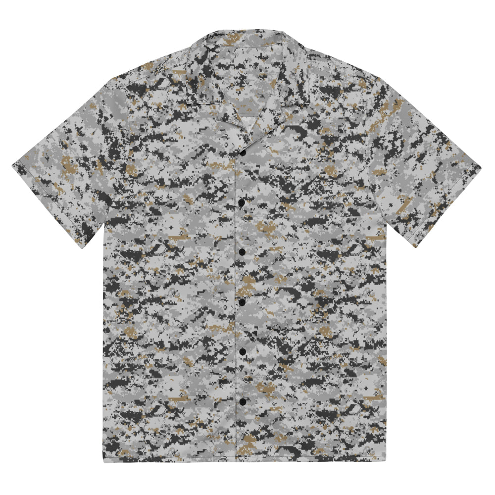 American MARPAT Urban Trial CAMO Unisex button shirt - 2XS - Button Shirt