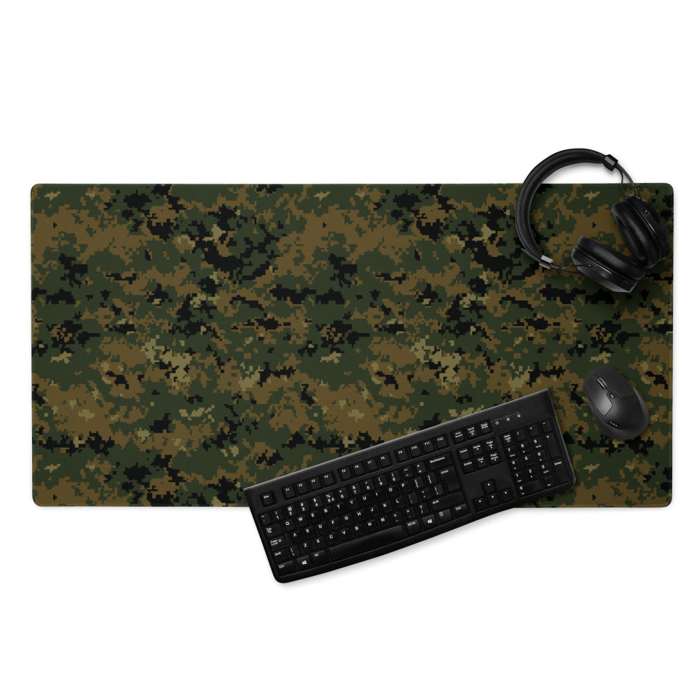 American MARPAT Woodland CAMO Gaming mouse pad - 36″×18″ - Gaming Mouse Pad