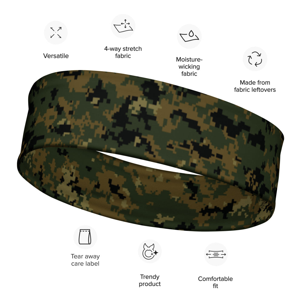 American MARPAT Woodland CAMO Headband - Headband