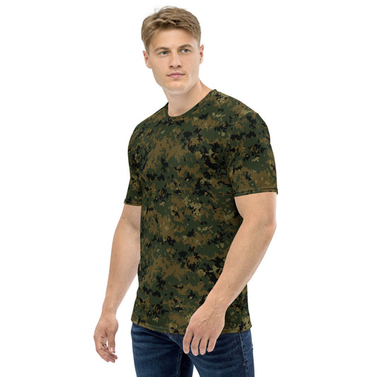 American MARPAT Woodland CAMO Men’s T-shirt - Mens T-Shirt