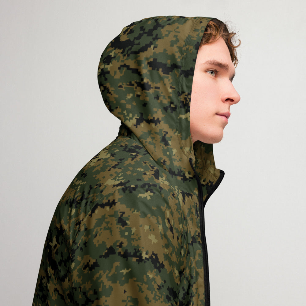 American MARPAT Woodland CAMO Men’s windbreaker - Mens Windbreaker