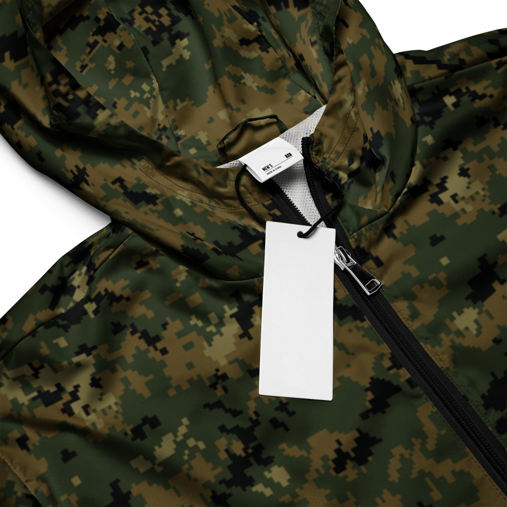 American MARPAT Woodland CAMO Men’s windbreaker - Mens Windbreaker