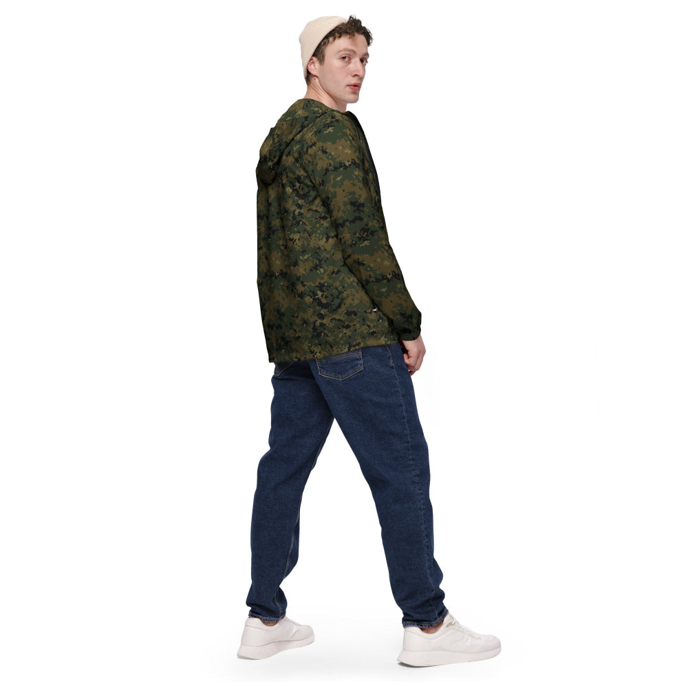 American MARPAT Woodland CAMO Men’s windbreaker - Mens Windbreaker