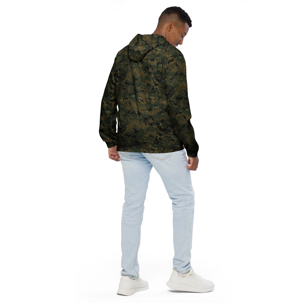 American MARPAT Woodland CAMO Men’s windbreaker - Mens Windbreaker