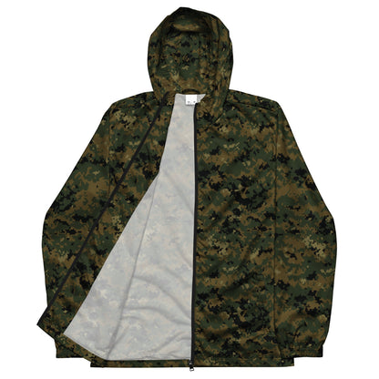 American MARPAT Woodland CAMO Men’s windbreaker - Mens Windbreaker