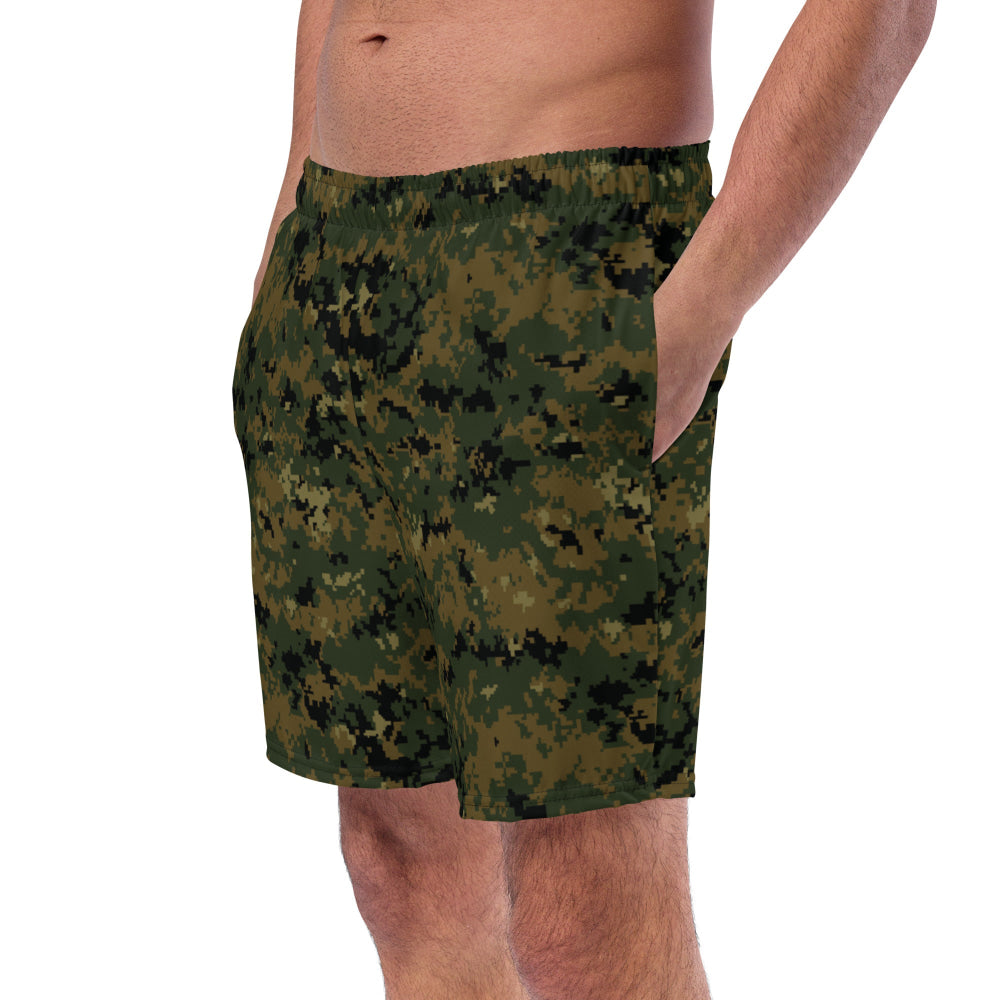 American MARPAT Woodland CAMO swim trunks - Mens Swim Trunks