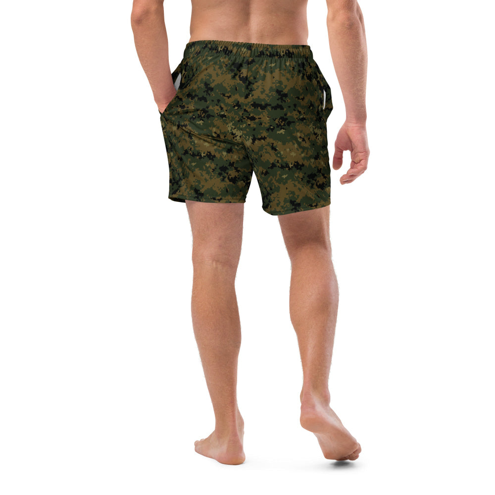 American MARPAT Woodland CAMO swim trunks - Mens Swim Trunks