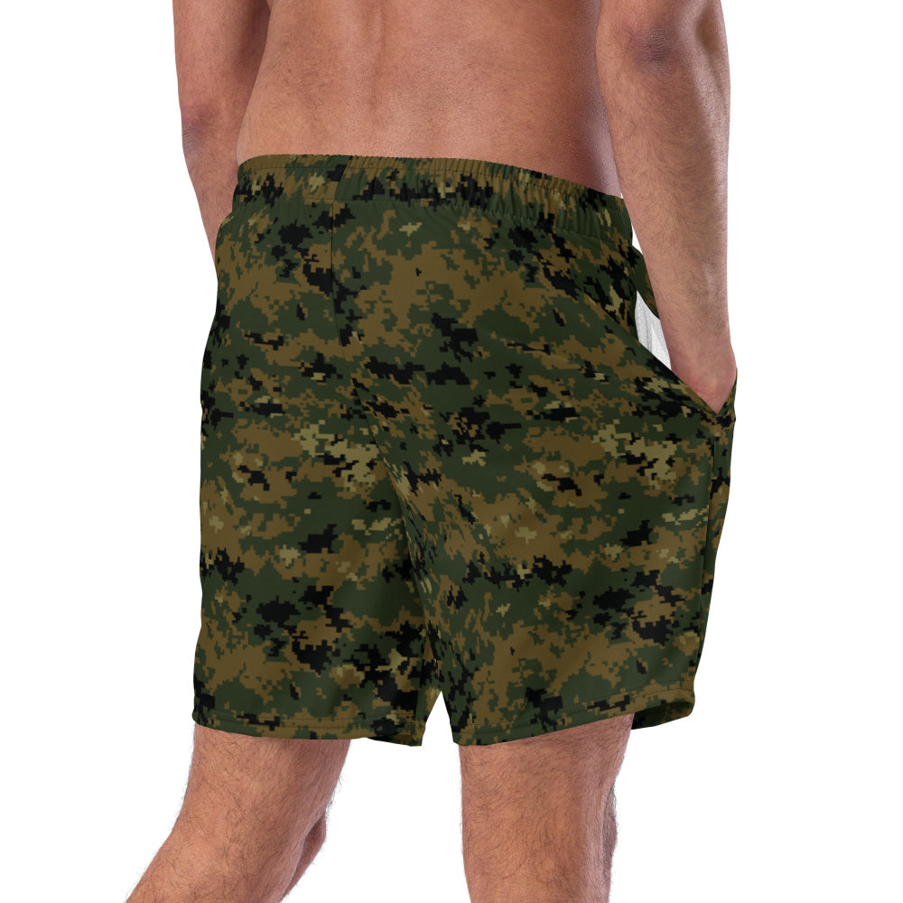 American MARPAT Woodland CAMO swim trunks - Mens Swim Trunks