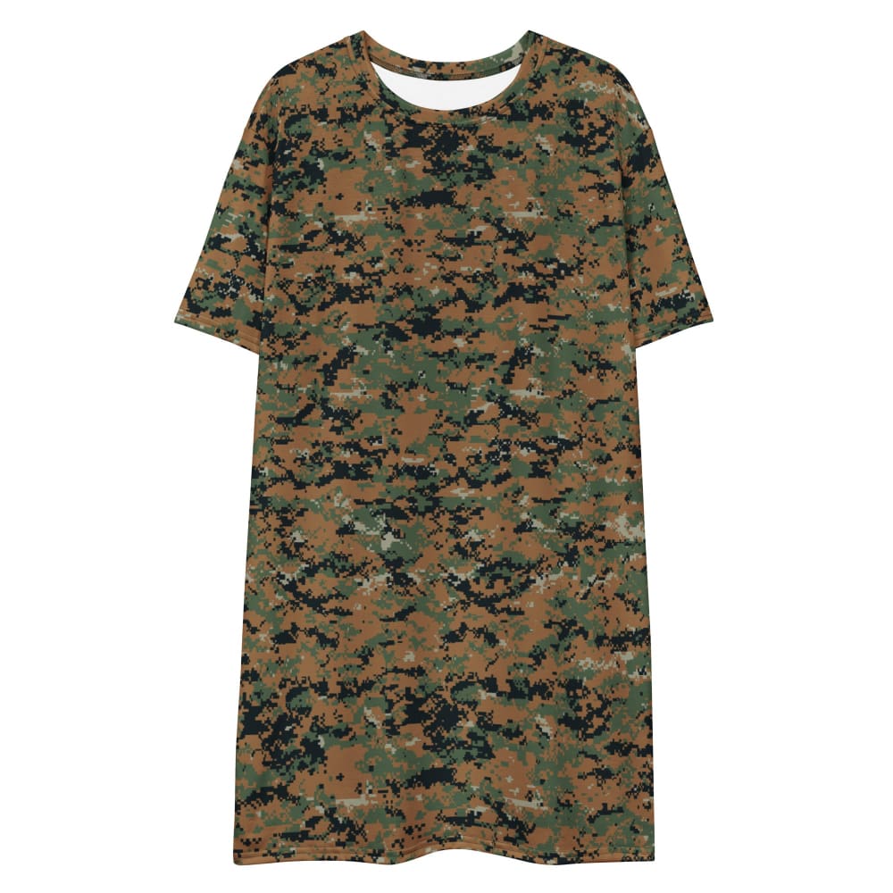 American MARPAT Woodland CAMO T-shirt dress