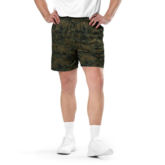 American MARPAT Woodland CAMO Unisex mesh shorts - 2XS - Unisex Mesh Shorts