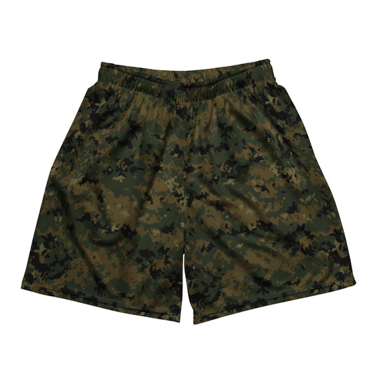 American MARPAT Woodland CAMO Unisex mesh shorts - Mesh Shorts