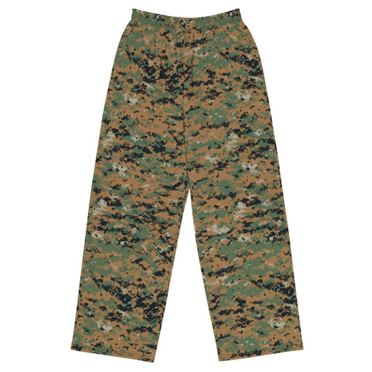 American MARPAT Woodland CAMO unisex wide-leg pants - 2XS