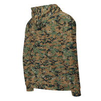 American MARPAT Woodland CAMO Unisex zip hoodie
