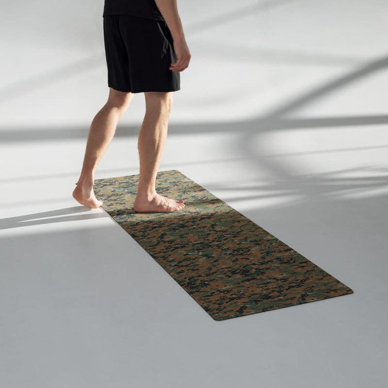 American MARPAT Woodland CAMO Yoga mat