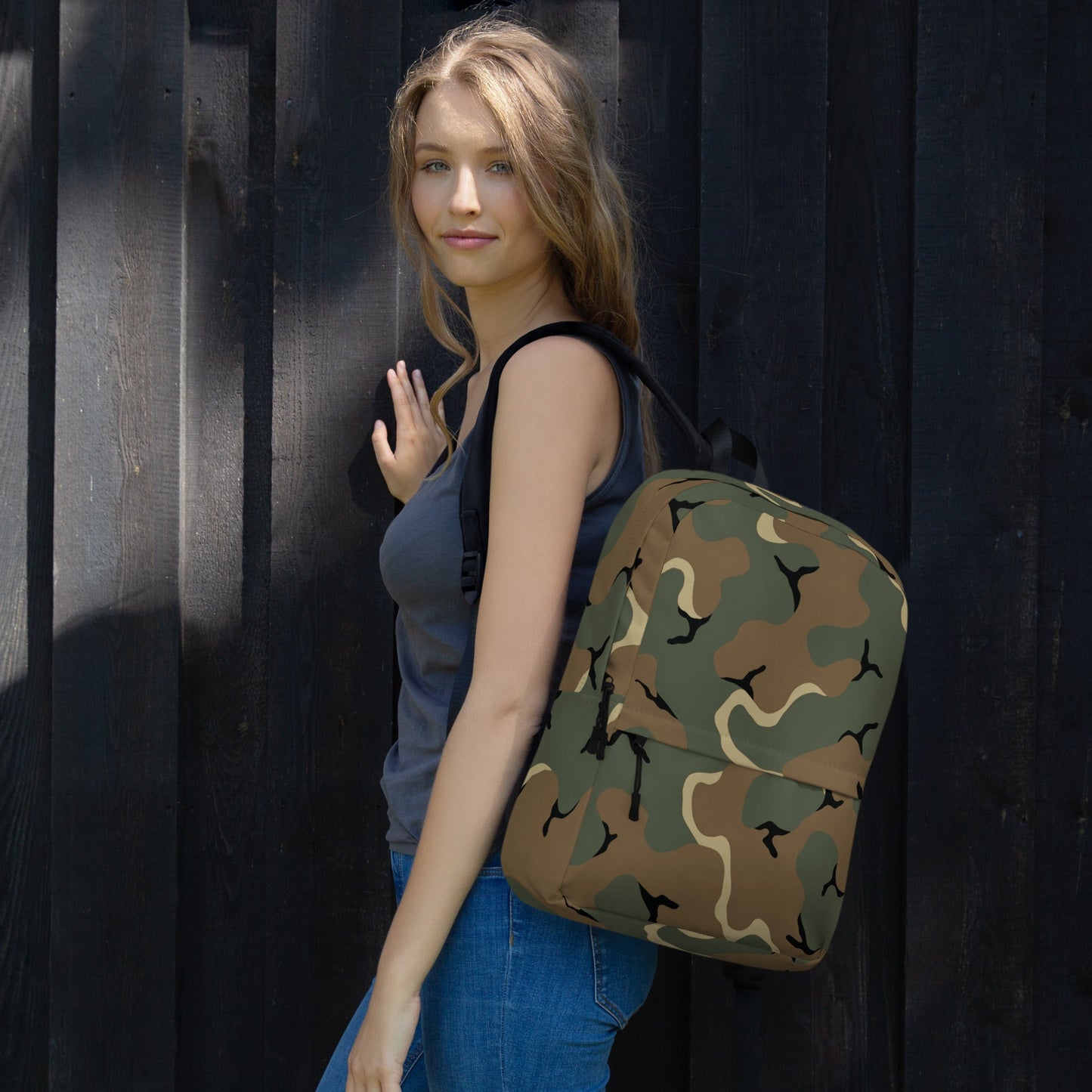 American MERDC Vehicle Woodland CAMO Backpack