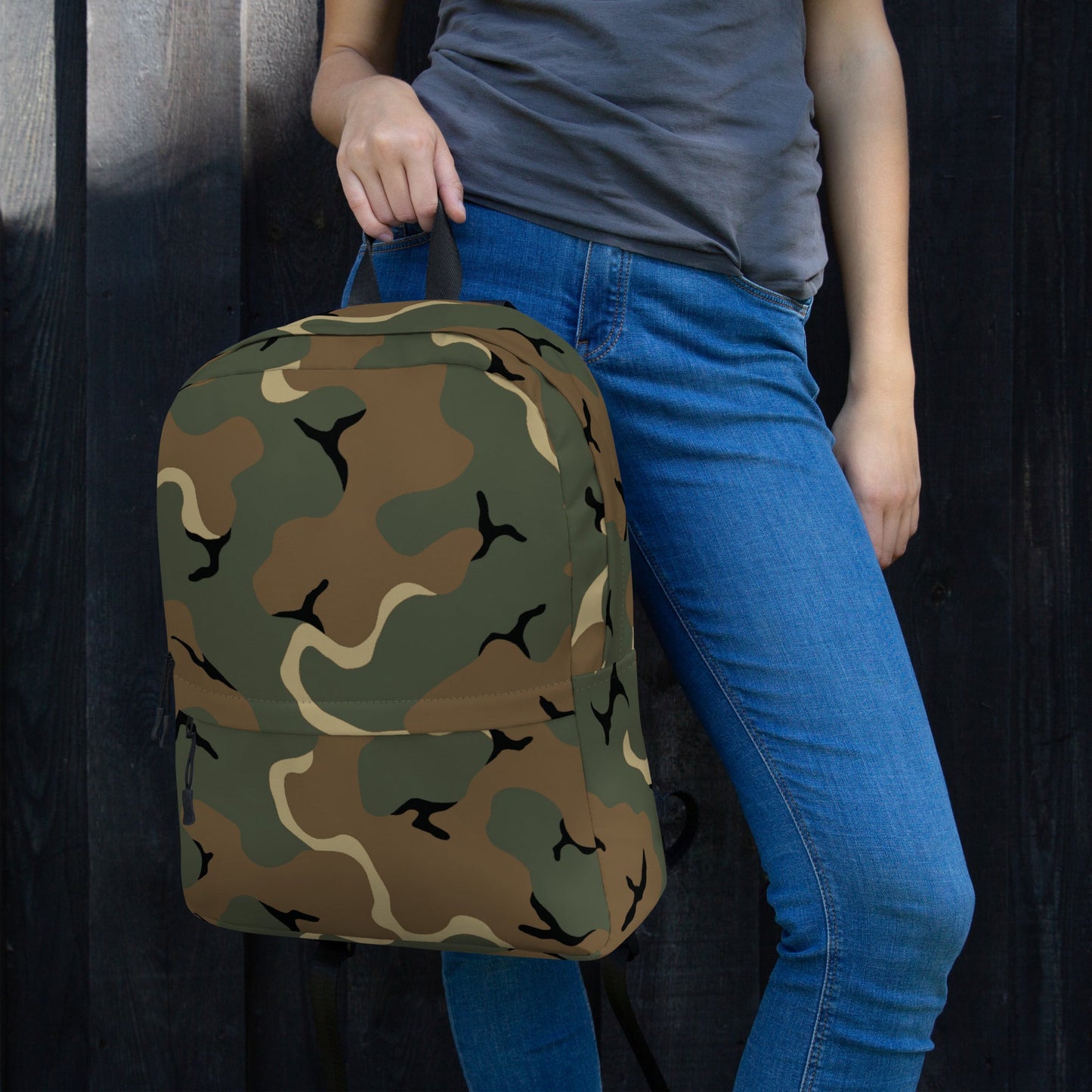 American MERDC Vehicle Woodland CAMO Backpack