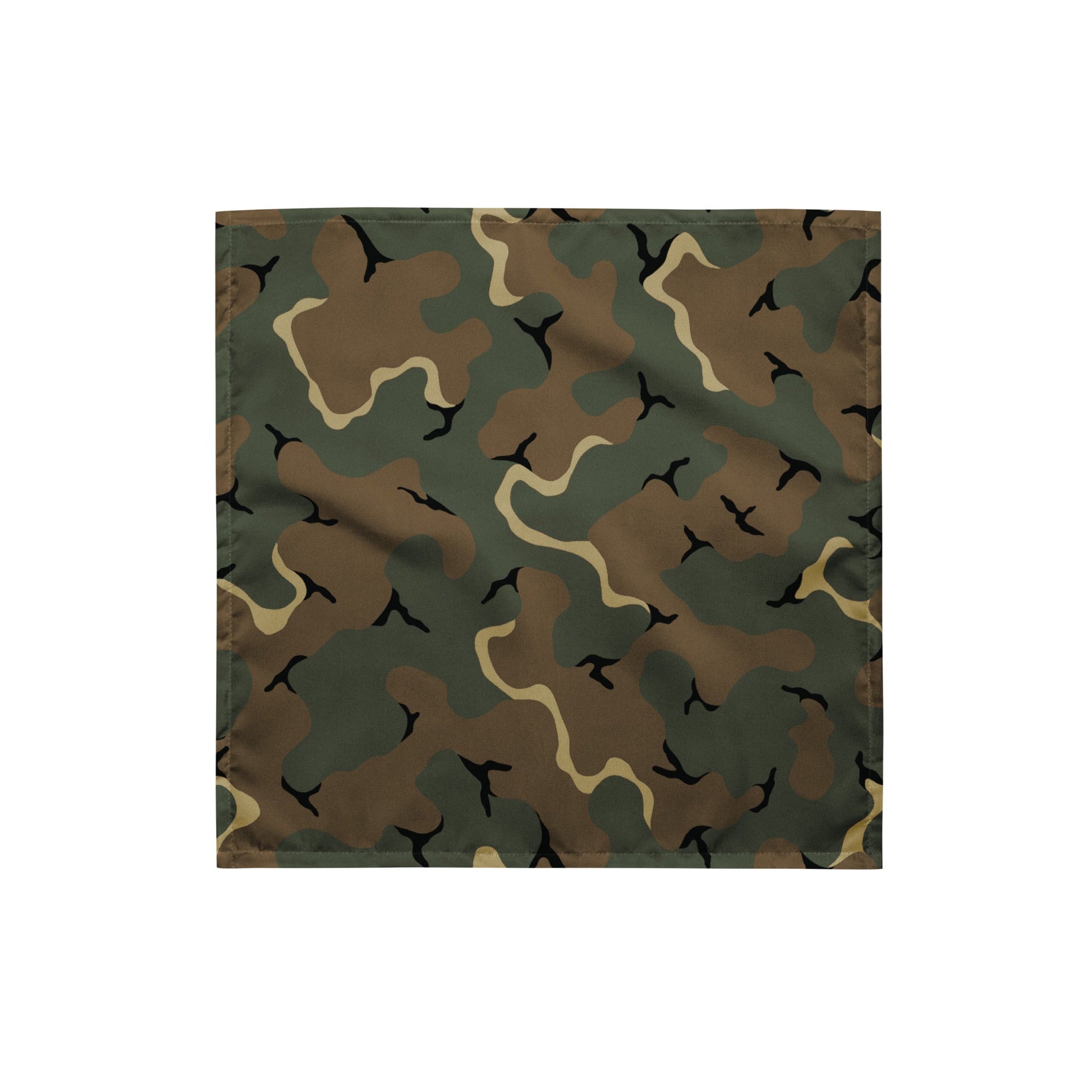 American MERDC Vehicle Woodland CAMO bandana - S - Bandanas