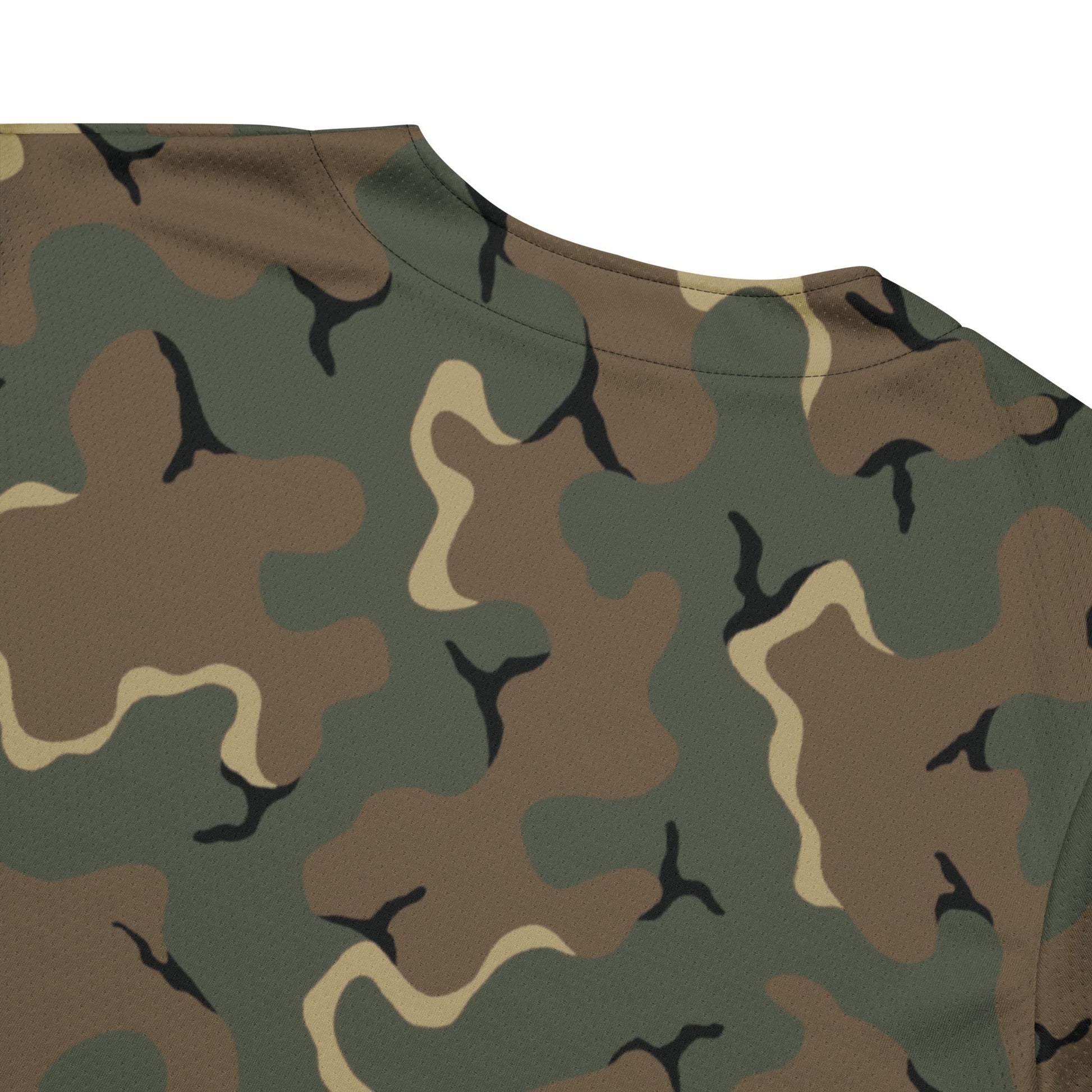 American MERDC Vehicle Woodland CAMO baseball jersey - Baseball Jerseys